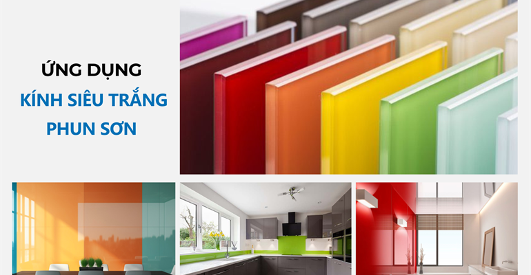Kính siêu trắng phun sơn: Lựa chọn tốt nhất cho màu sắc trung thực và sắc nét trong không gian nội thất